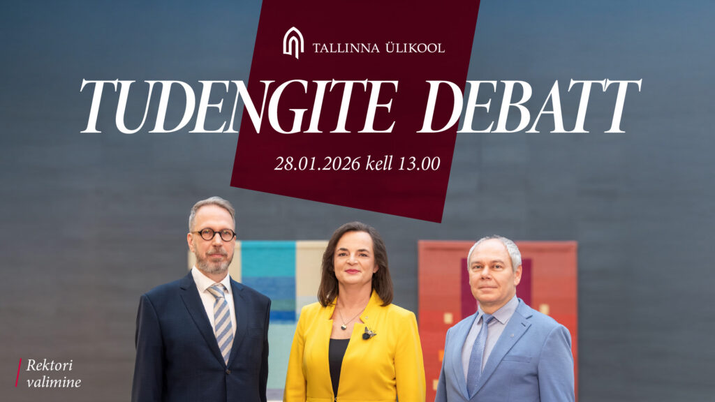 Toimus tudengite debatt rektorikandidaatidega!
